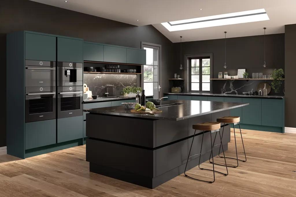 zurfiz serica matt kombu green serica matt black